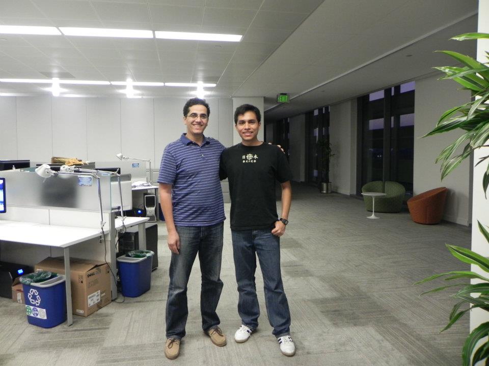 Jose Roberto Ayala Solares With Zouheir Rezki In CTL Workplace 
