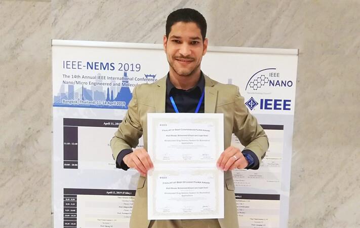 CEMSE EE Khalil Moussi Won Two Awards