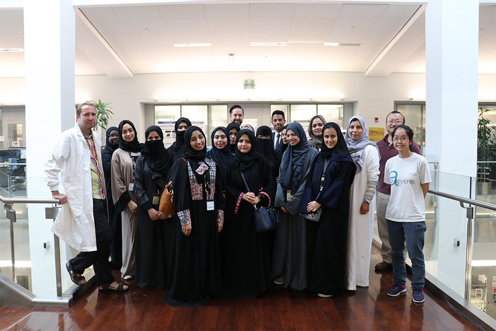 KAUST CEMSE CBRC Effat University Students Faculty With Reprsentatives From CBRC