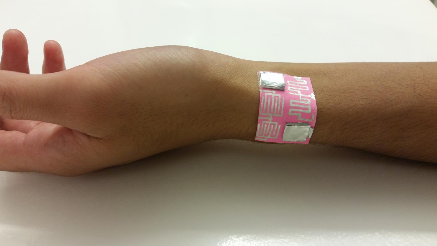 KAUST CEMSE EE MMH LAB FABLAB Wrist Sensor For Health Screening