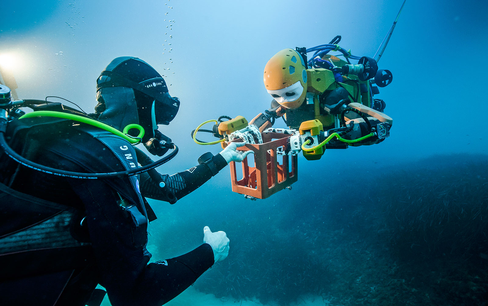 KAUST CEMSE EE SI SENSORS KAUST Born Robotic Avatar Sets New Era For Undersea Archaeology