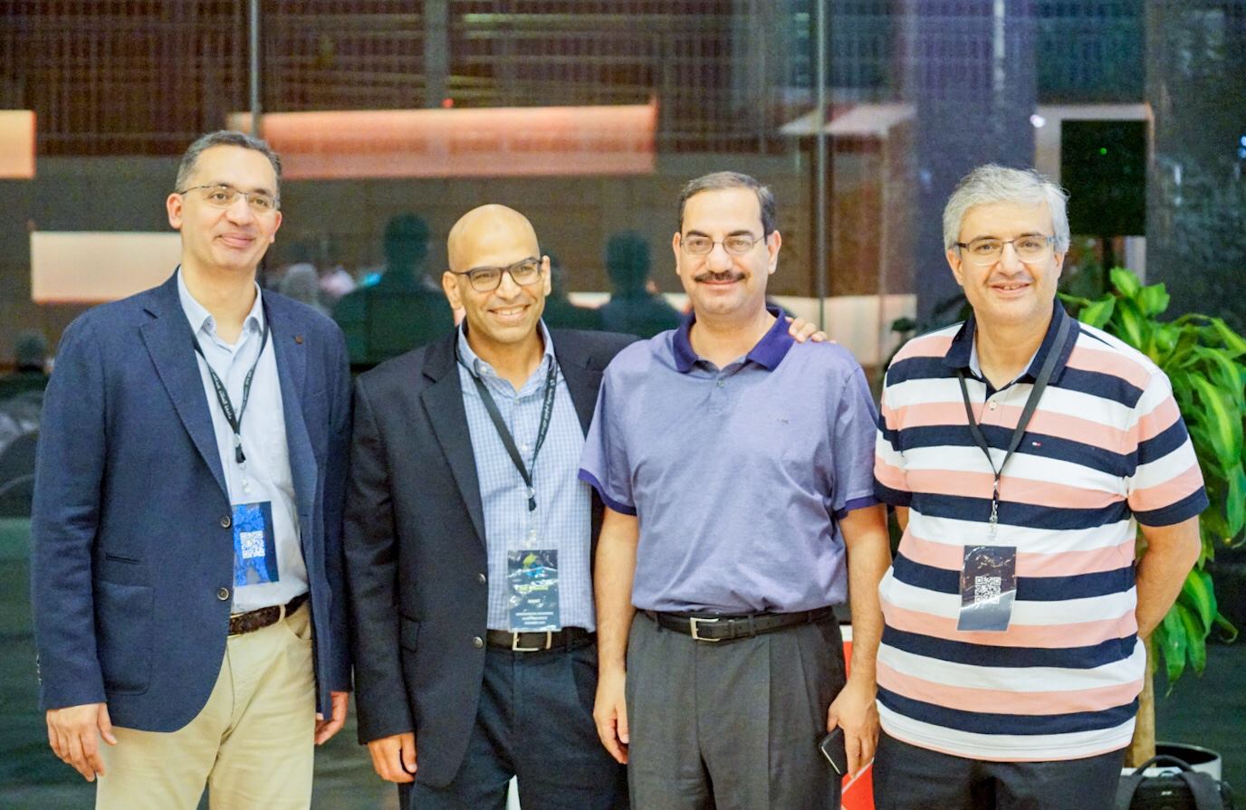 In the company of World-renowned Electrical Engineers: Jeff Shamma, Ali Sayed, & Slim Alouini