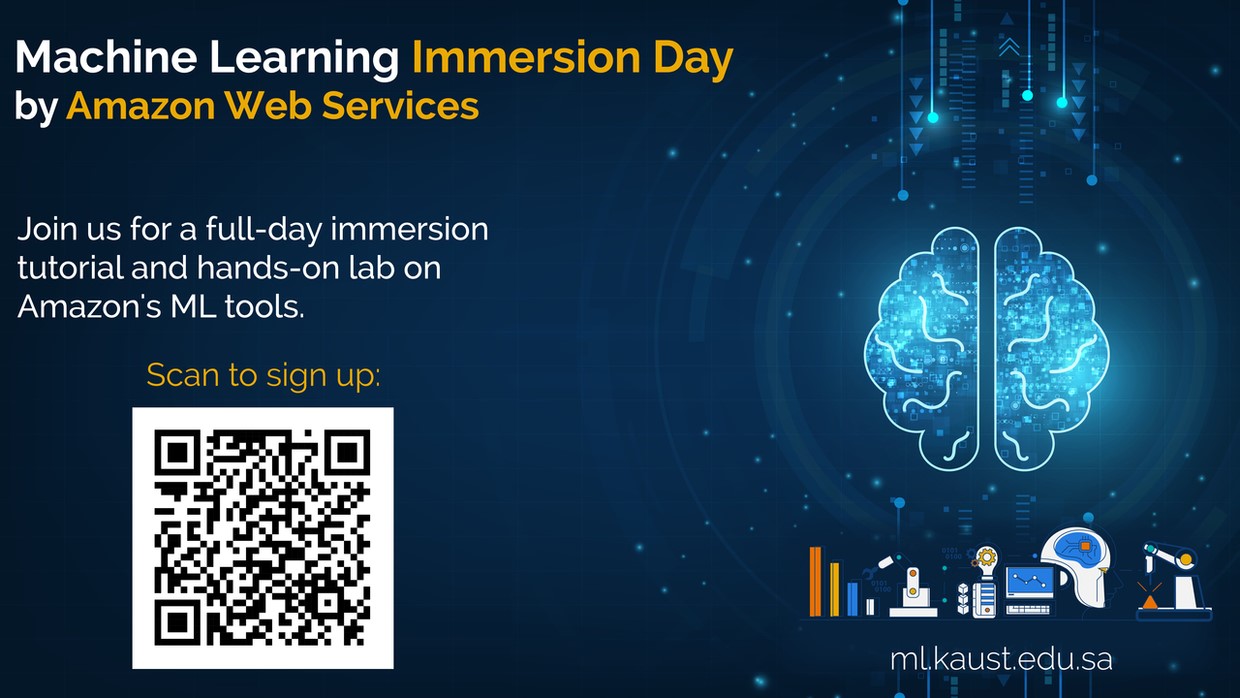 KAUST CEMSE AI Tutorial Amazon Web Services ML Immersion Day