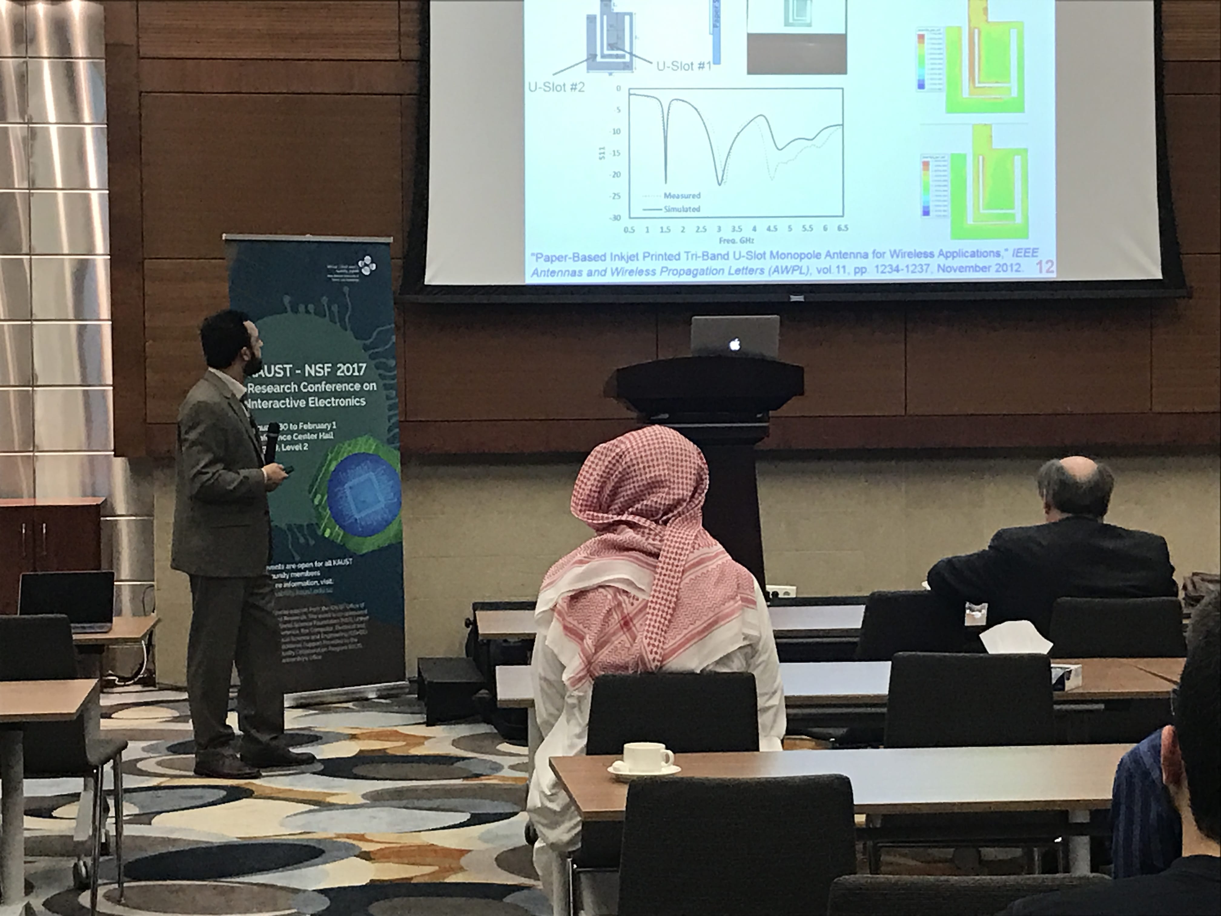 KAUST CEMSE EE IMPACT Prof Atif Shamim In NSF Conference KAUST