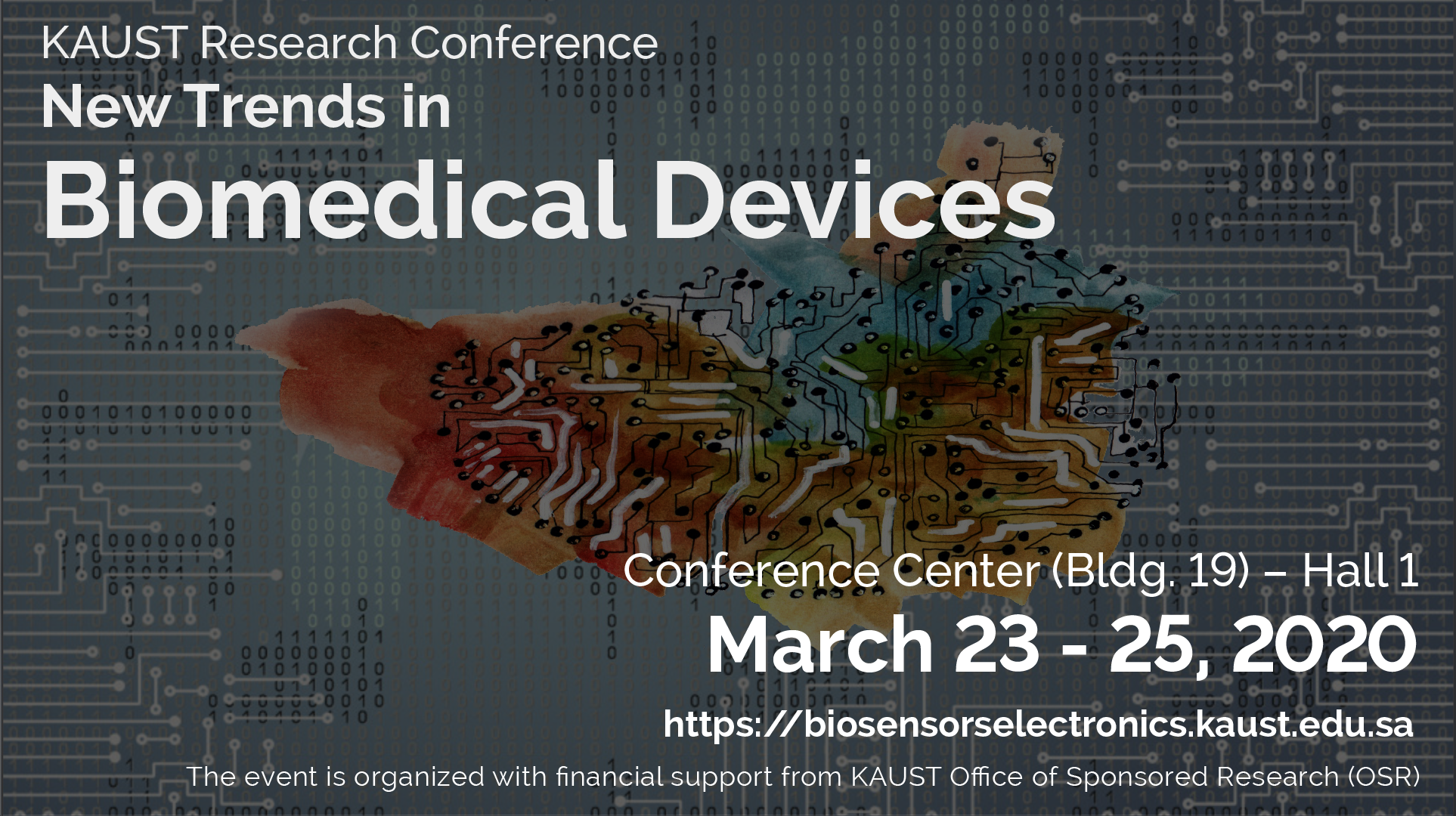KAUST CEMSE OSR New Trends in Biomedical Devices Conference 2020 