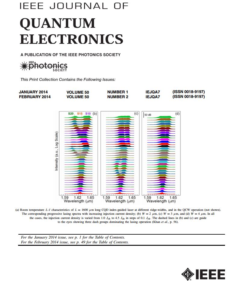 KAUST CEMSE EE Photonics IEEE JQE Broadband Laser Research