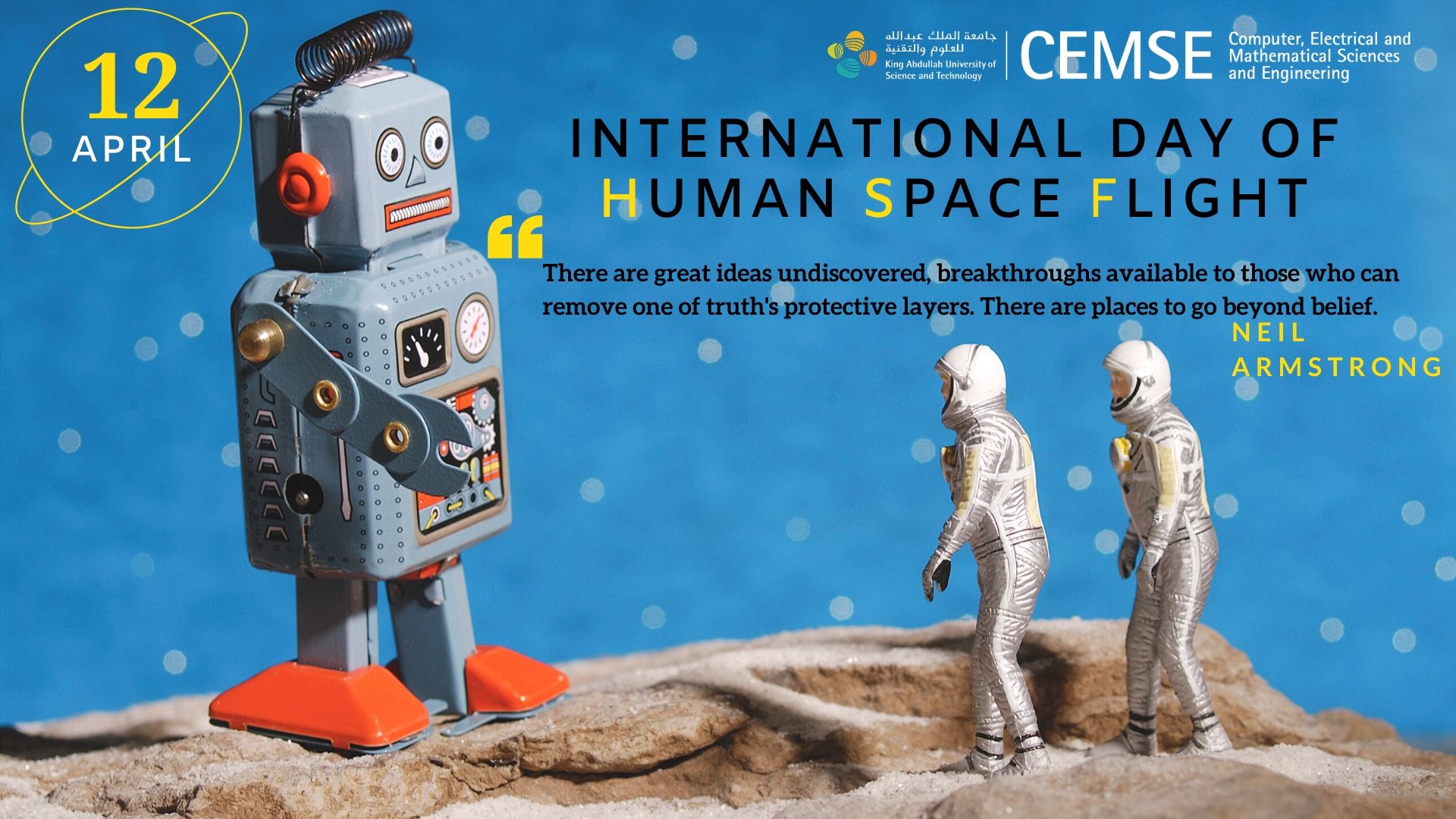 KAUST CEMSE International Day of Human Space Flight