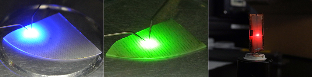 KAUST CEMSE EE ECODEVICES Primary Color LEDs Blue Green And Red Onto One Chip