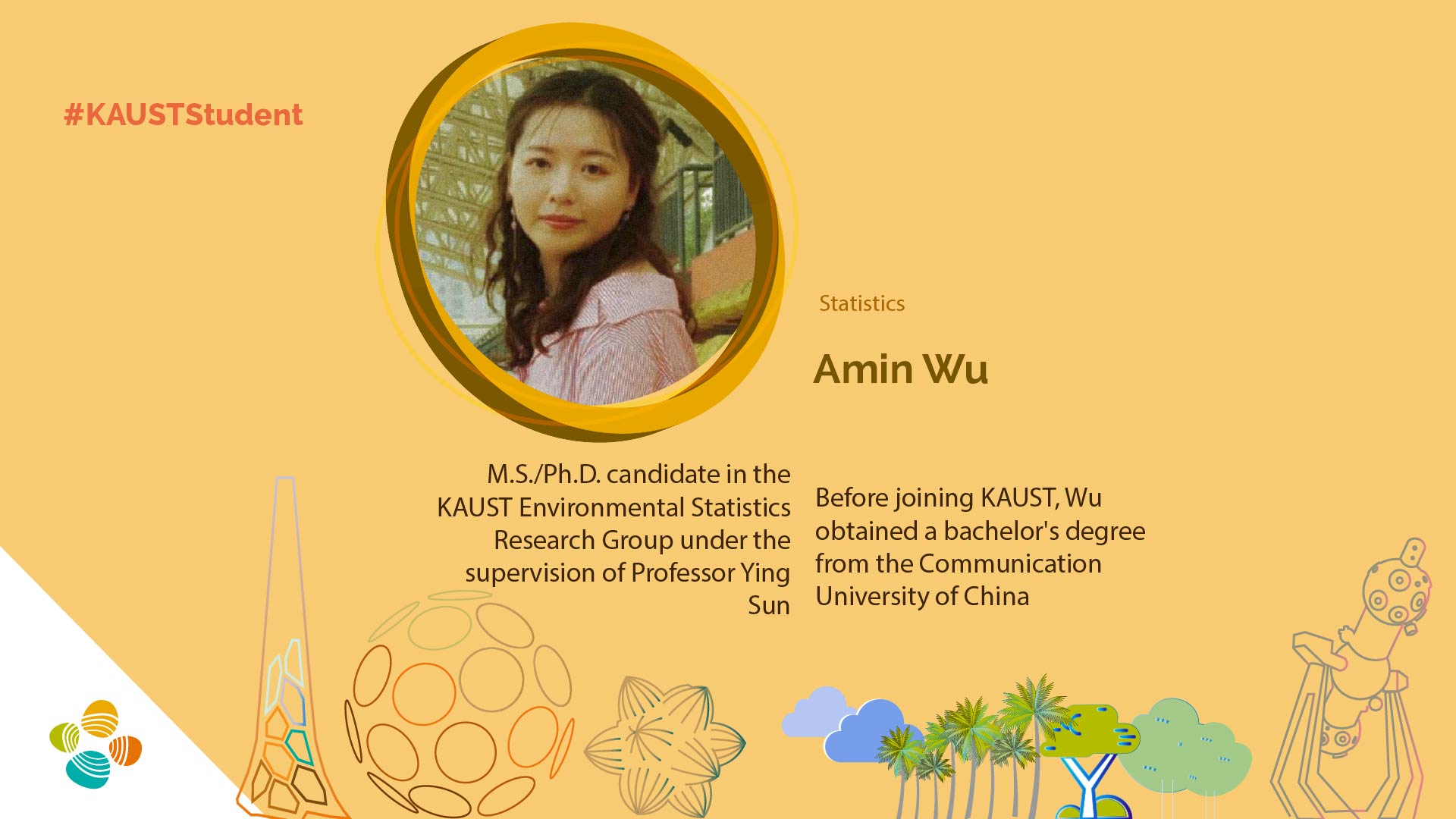 KAUST CEMSE STAT ES Amin Wu Student profile