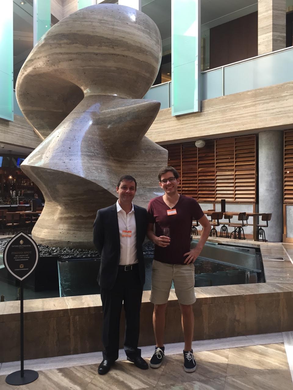 KAUST CEMSE AMCS STOCHNUM Prof Raul Tempone and PhD Student​​​​​​ Sören Wolfers