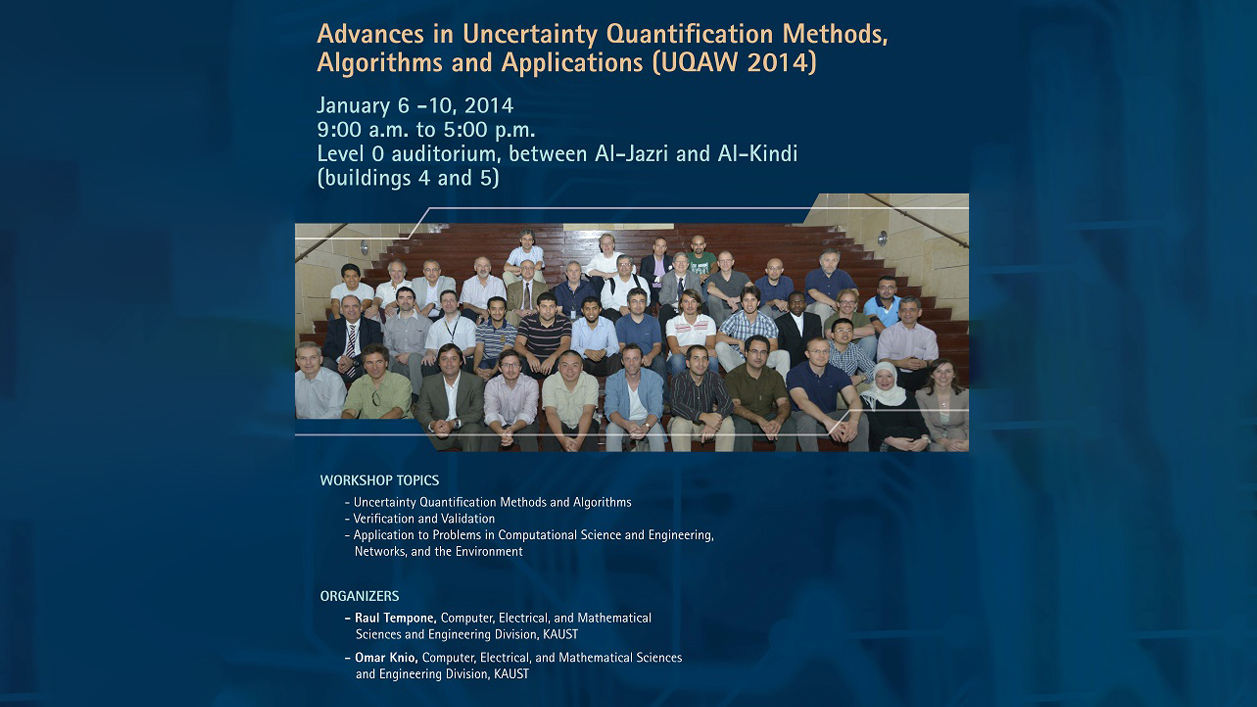 KAUST CEMSE AMCS STOCHNUM Advances in Uncertainty Quantification Methods Poster