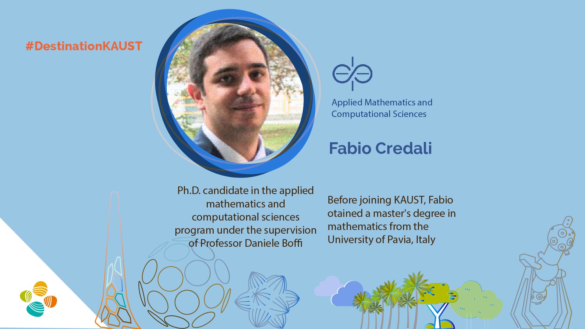 KAUST CEMSE AMCS Fabio Credali Student profile