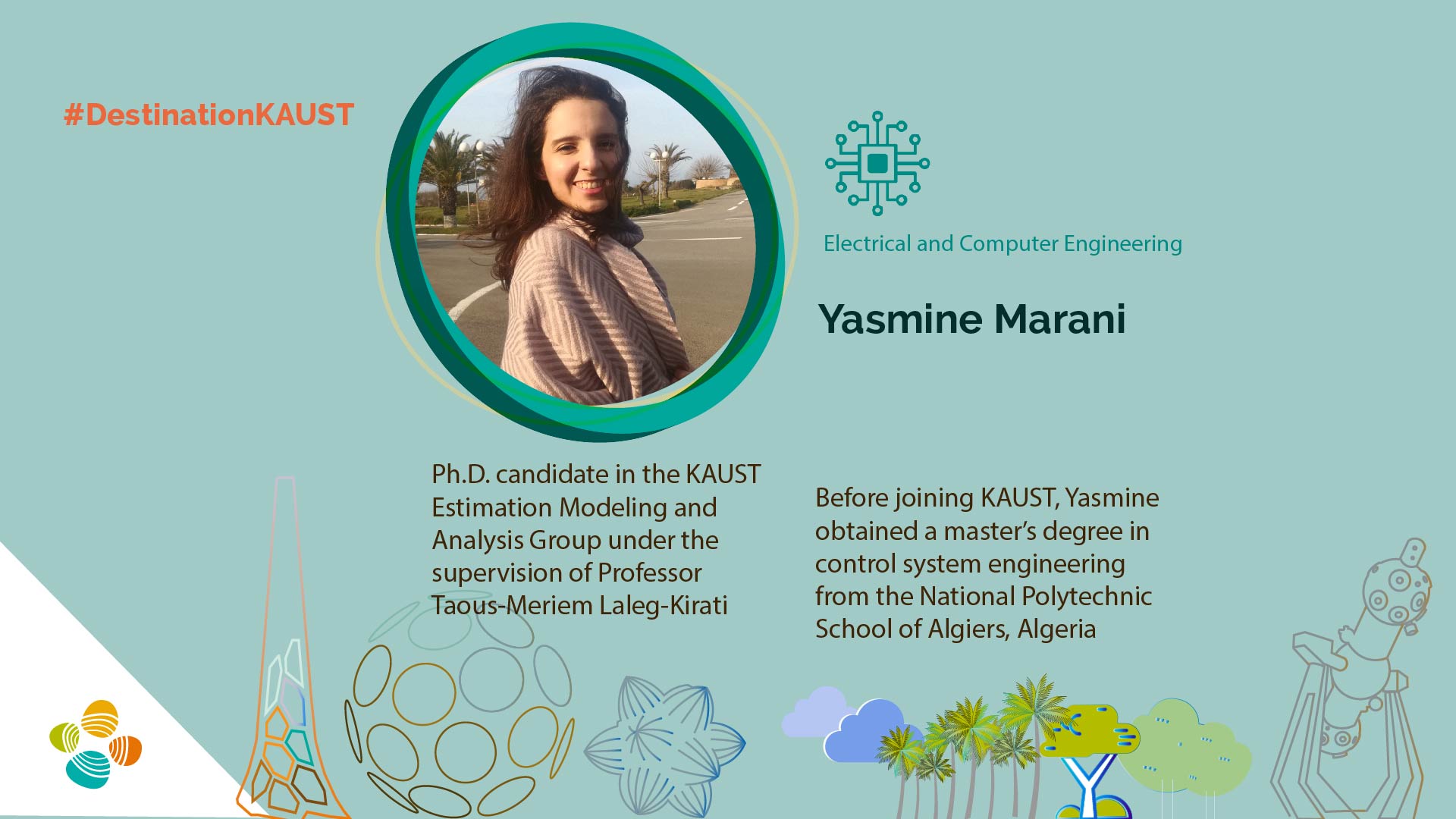 KAUST CEMSE ECE EMANG Yasmine Marani Student profile