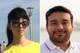 ECO Devices welcomes Liang Zhang and Martin Velazquez-Rizo, new MS and PhD students respectively, that incorporate our Research Group​​​