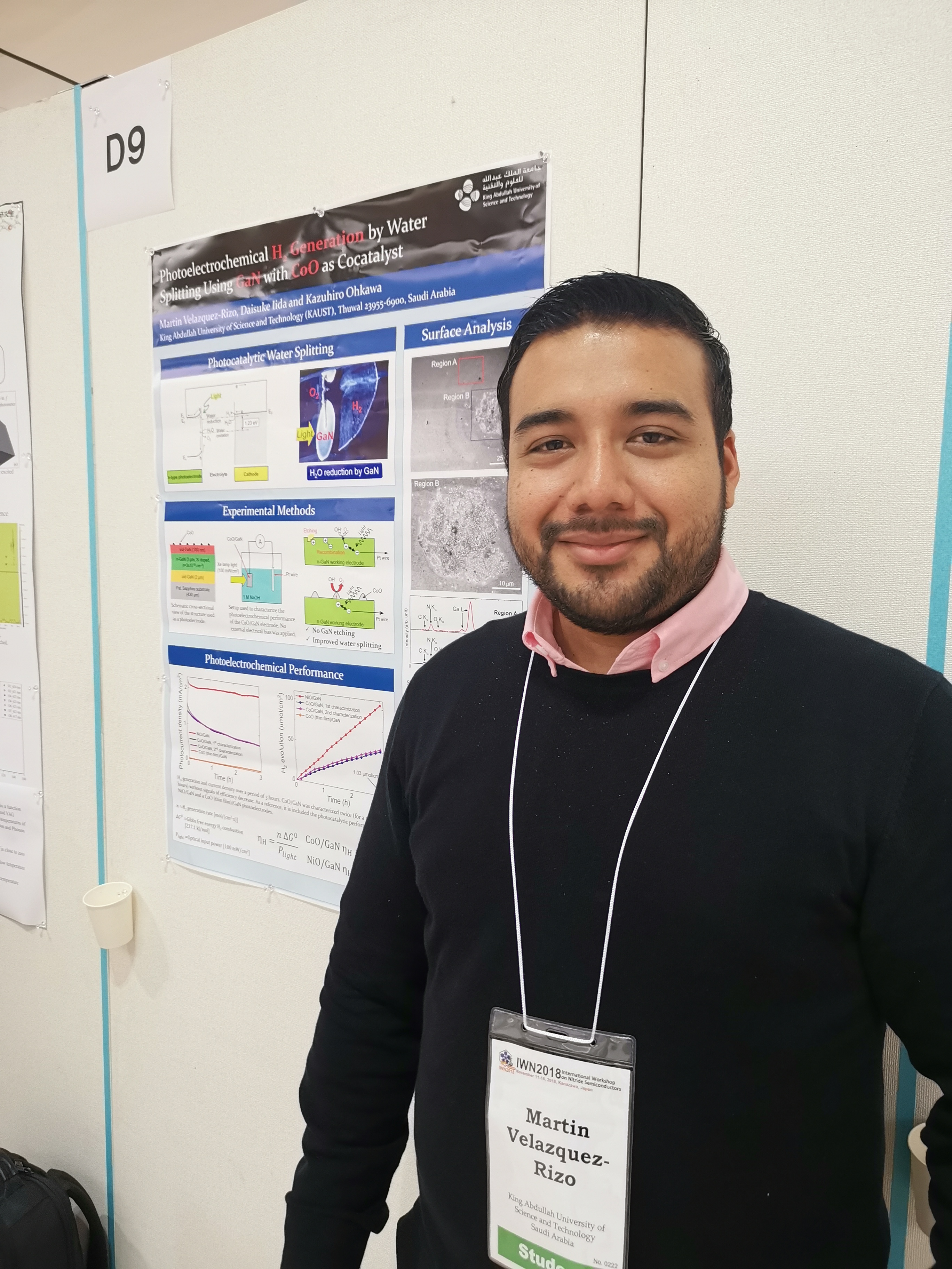 Martin has delivered the poster presentation in IWN2018.jpg