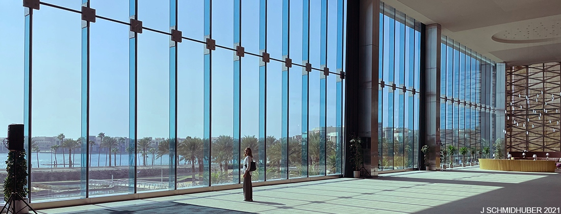 KAUST AI initiative view from library front