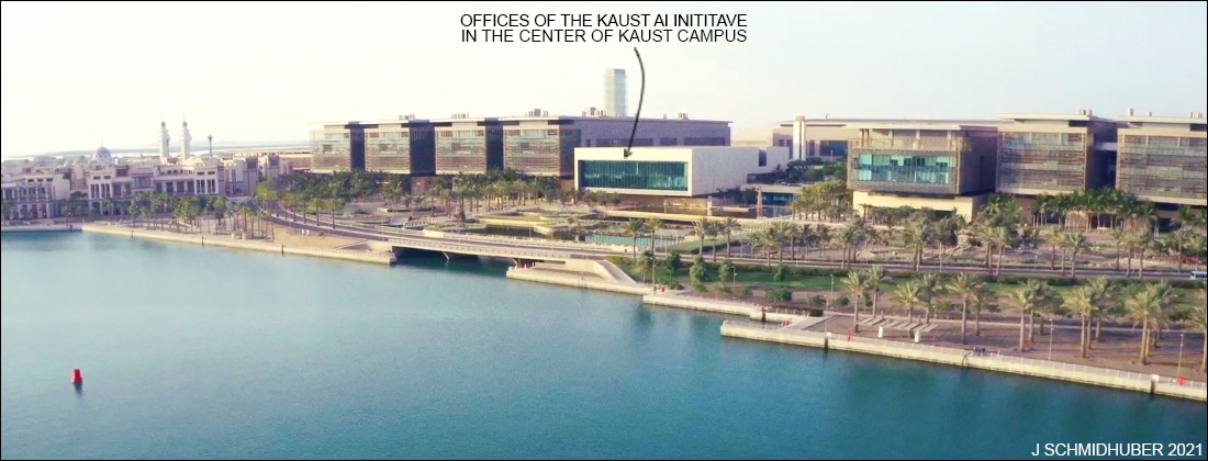 KAUST AI Initiative view office location from sea outside
