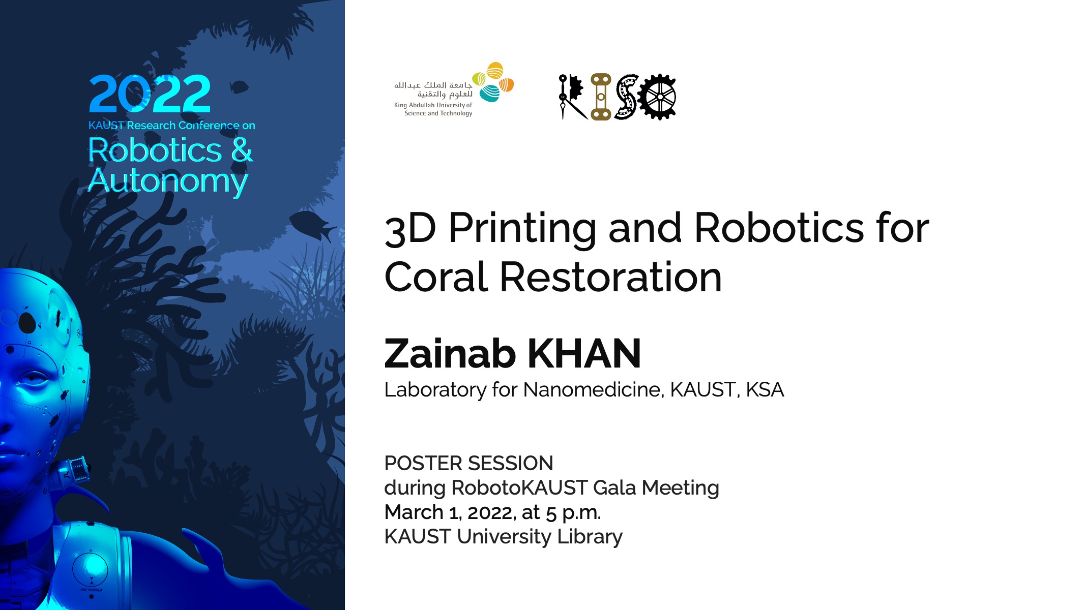 RobotoKAUST 2022 Zainab Khan