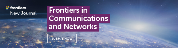 the new Journal Frontiers in Communications and Networks