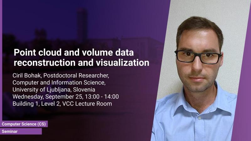 KAUST CEMSE CS Seminar Ciril Bohak Point cloud and volume data reconstruction and visualization