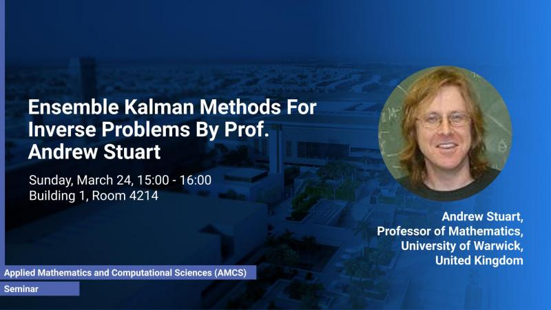 KAUST CEMSE AMCS STOCHNUM Seminar Andrew Stuart Ensemble Kalman Methods For Inverse Problems