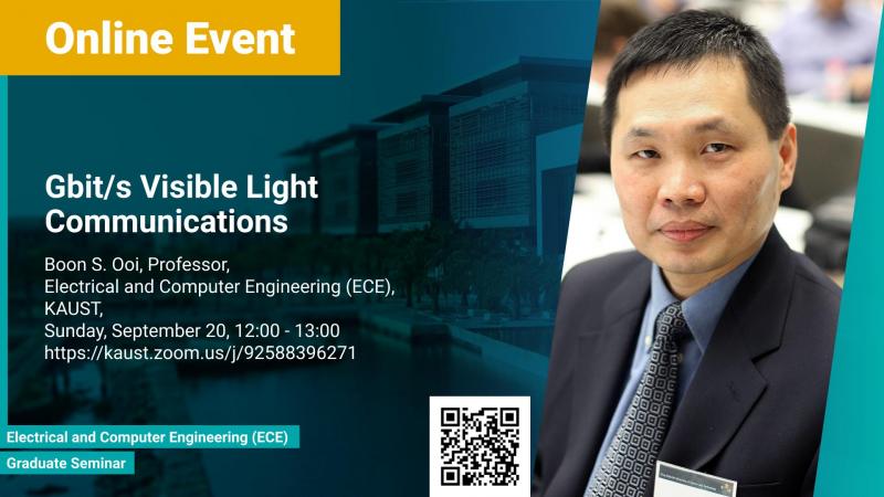 KAUST CEMSE ECE Graduate Seminar Boon S Ooi Gbit Visible Light Communications