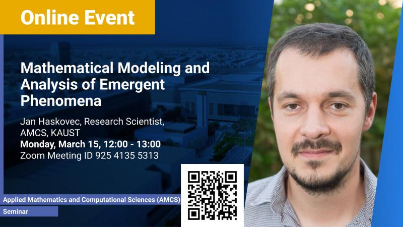 KAUST CEMSE AMCS Seminar Jan Haskovec Mathematical Modeling and Analysis of Emergent Phenomena