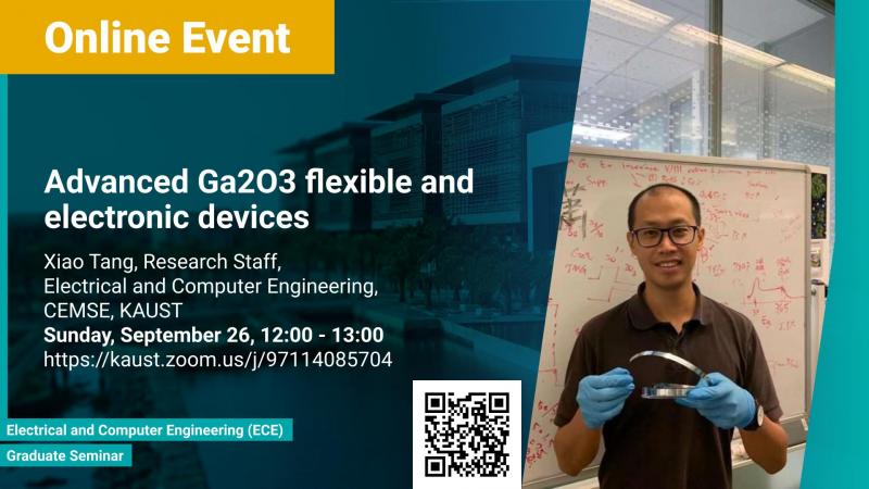KAUST CEMSE ECE Graduate Seminar Xiao Tang Advanced Ga2O3 flexible and electronic devices
