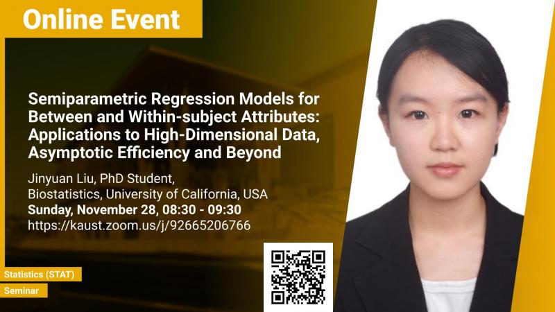 KAUST CEMSE STAT Jinyuan Liu Semiparamentic Regression Models for Between and Within subject Attributes