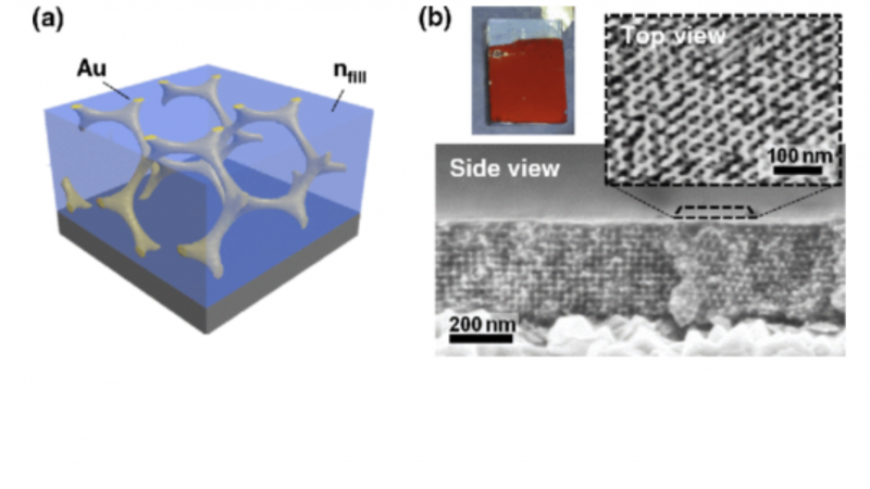 Ultrafast nonlinear response of gold gyroid three-dimensional metamaterials