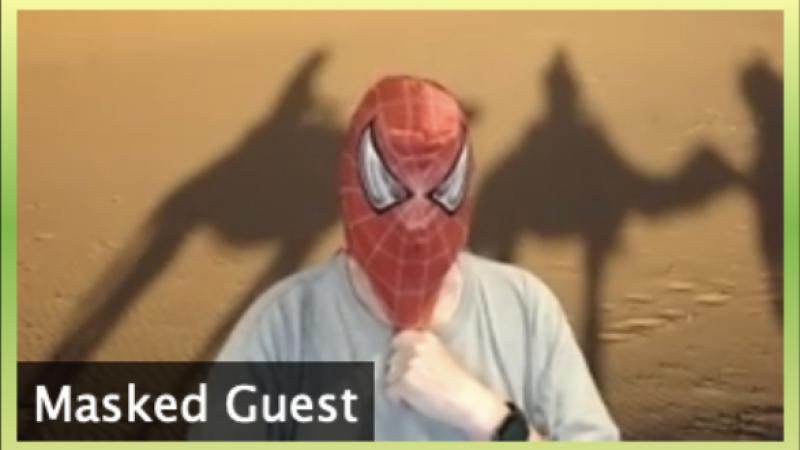 Jack Dongarra Spiderman masked guest speaker