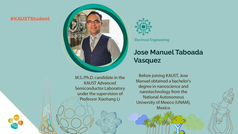 KAUST CEMSE EE ASL Jose Manuel Taboada Vasquez Student Profile