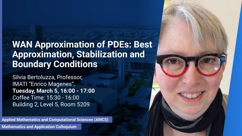 KAUST-CEMSE-AMCS-MAC-WAN-Approximation-PDEs-Approximation-Stabilization-Boundary-Conditions-Prof. Silvia Bertoluzza