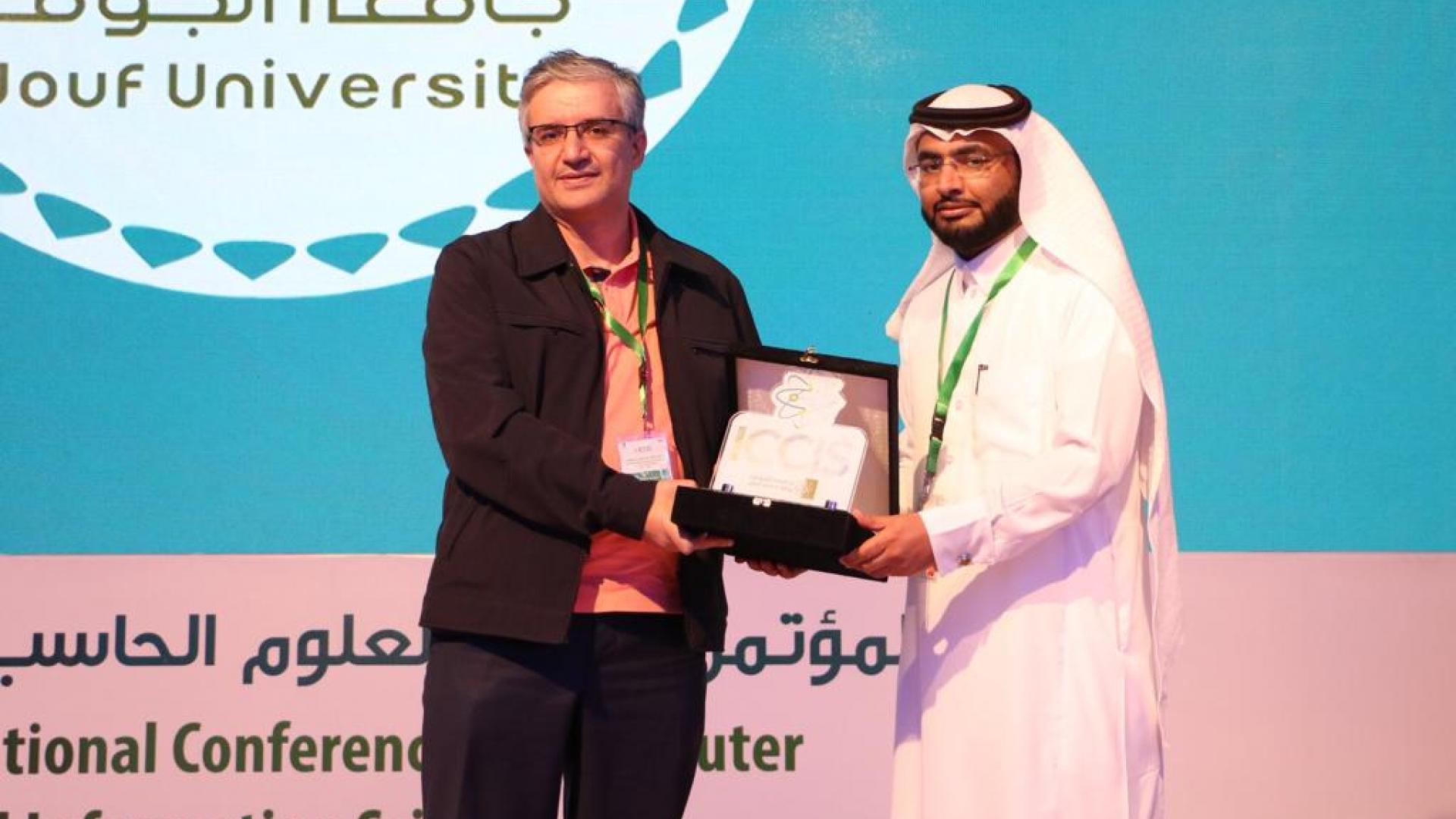 Professor Alouini  in Al-Jouf University 2019