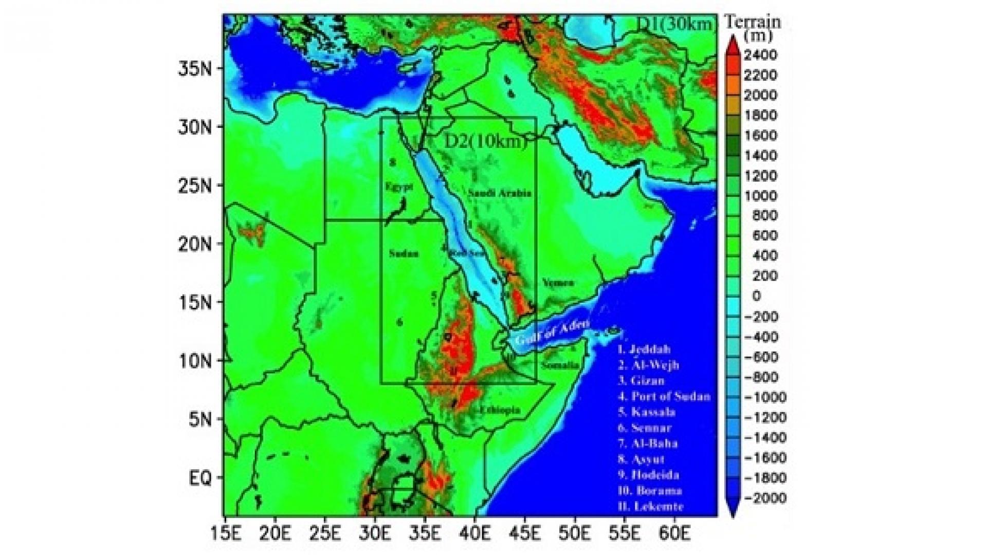 CEMSE AMCS STAT ECRC Reconstructing The Red Sea Climate Pattern