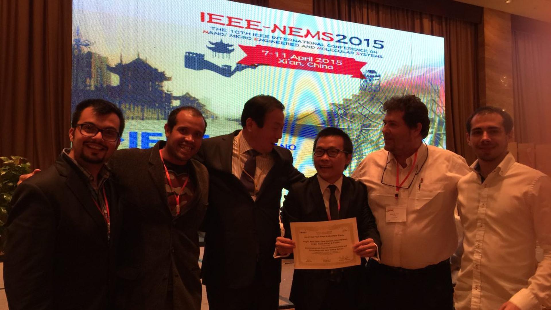 KAUST CEMSE IEEE NEMS Best Paper Award Bestowed To CEMSE