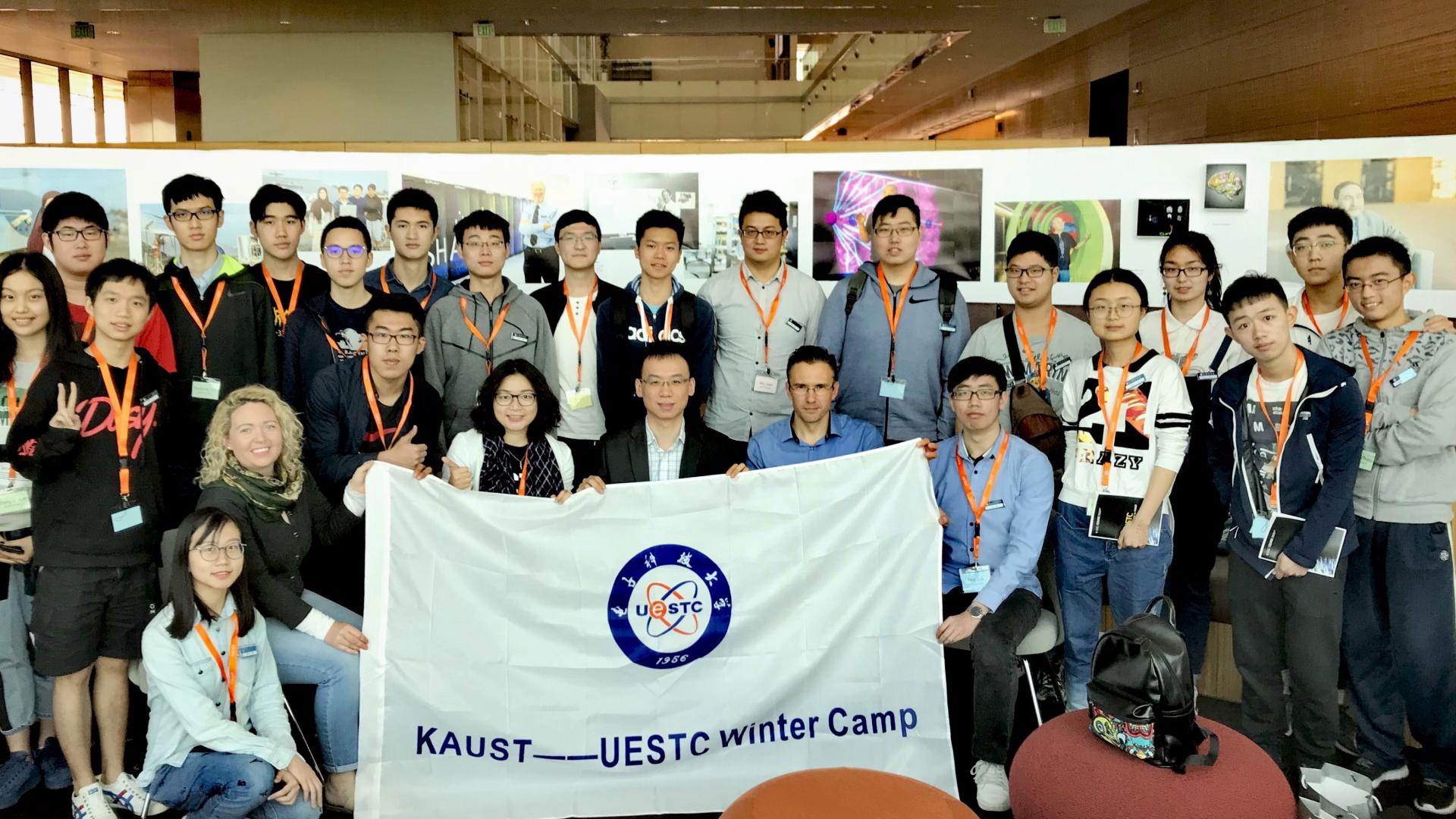 KAUST CEMSE UESTC Students Visit CEMSE Laboratories During One Week Winter Camp At KAUST
