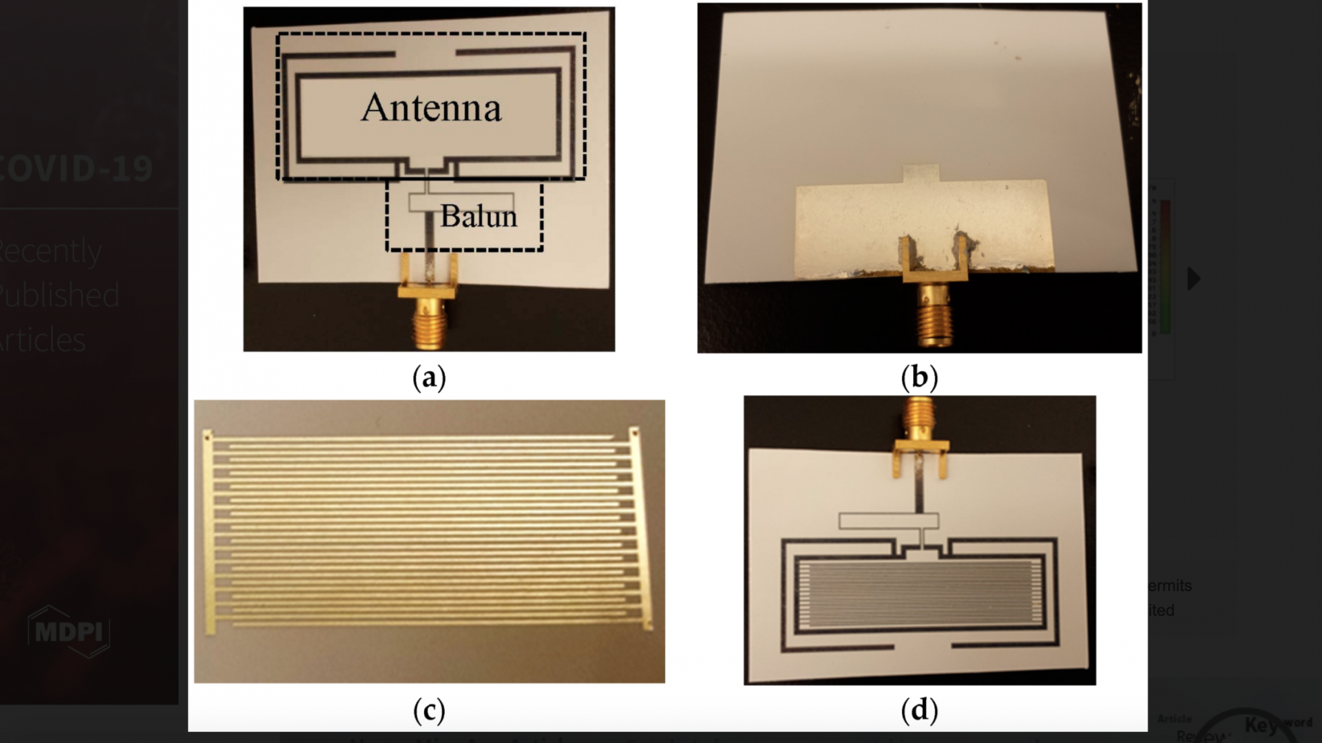 Disposable, paper-based, inkjet-printed humidity and H2S gas sensor for passive sensing applications