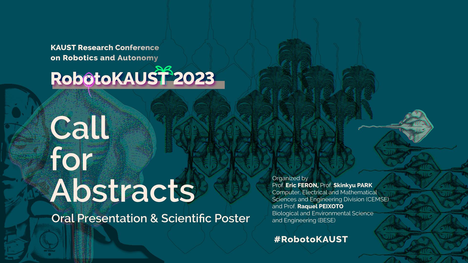 RobotoKAUST 2023 Call for Abstracts