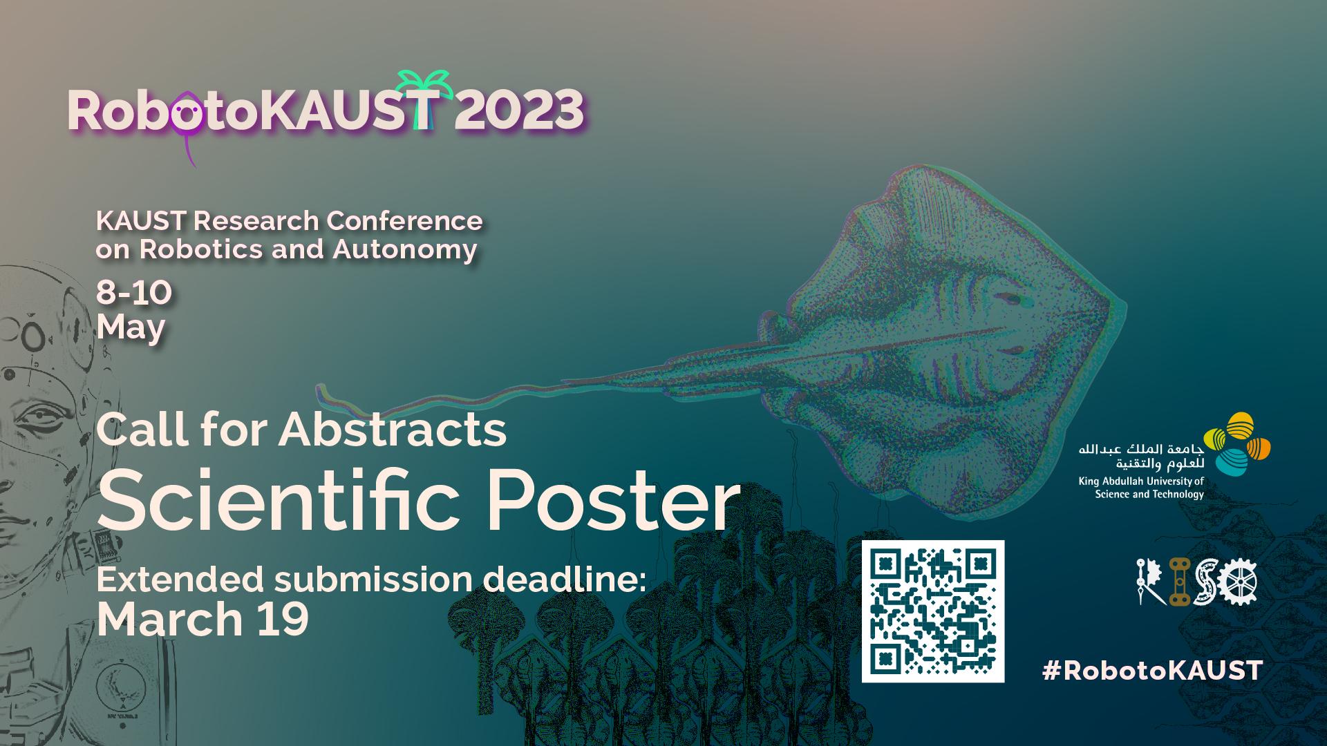 ROBOTOKAUST 2023 Call for Poster Abstracts - Extended Deadline 