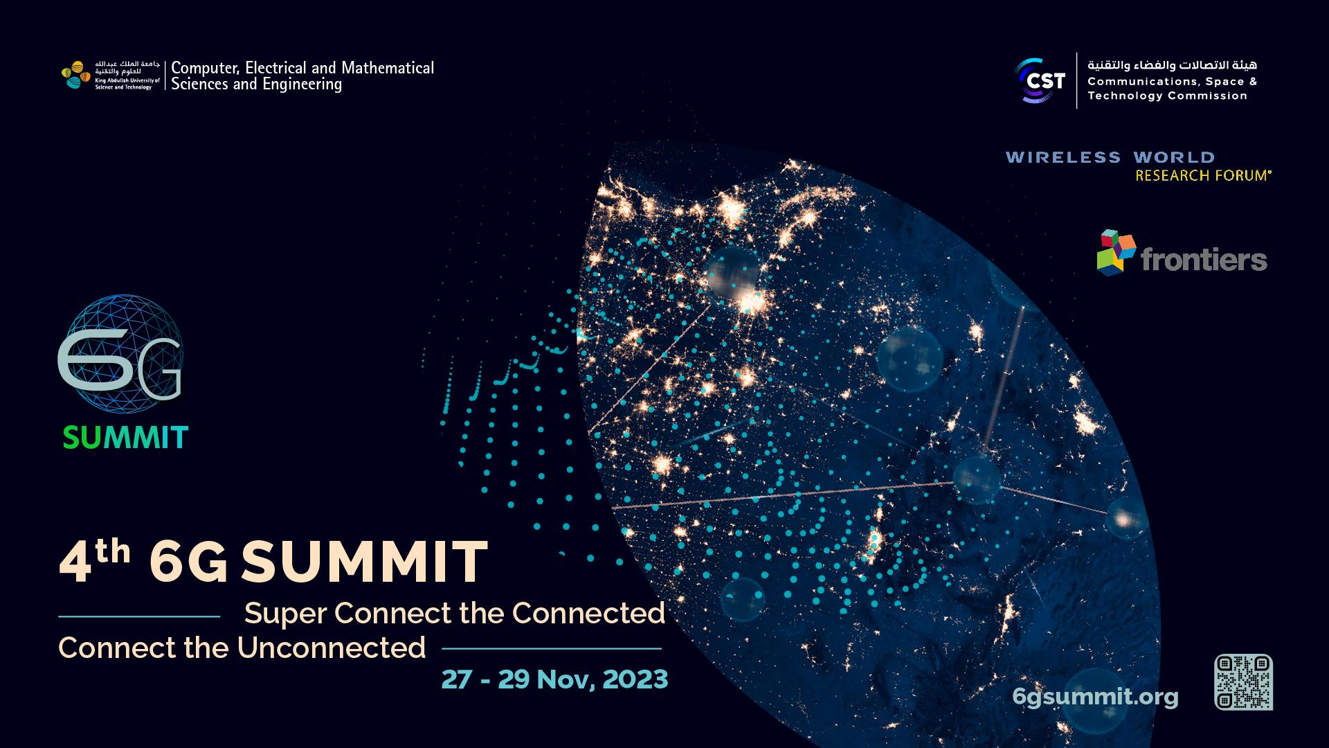 6G Summit Nov 2023 Full Hd, Face, annoucement