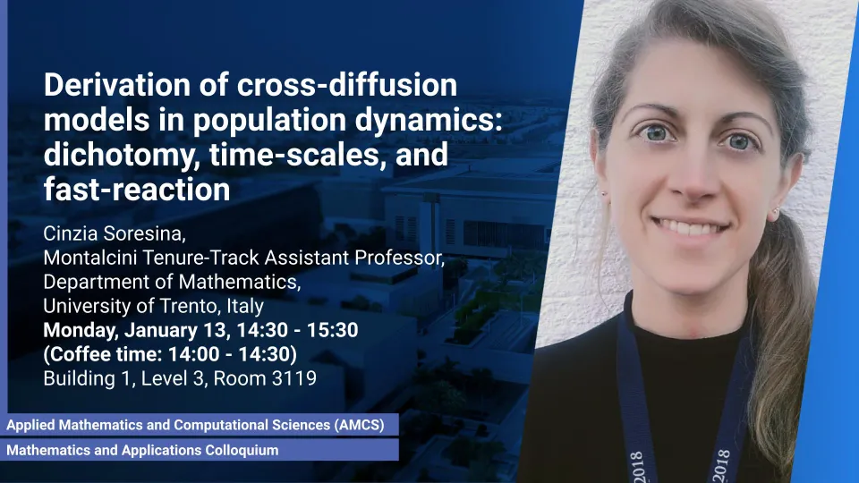 KAUST-CEMSE-AMCS-Mathematics-and-Applications-Colloquium-Cinzia-Soresina