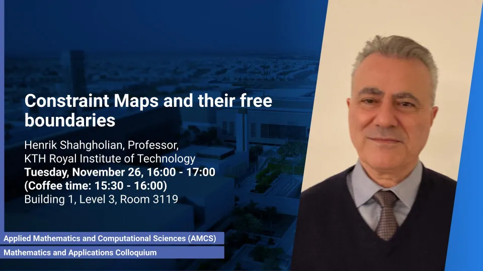 KAUST-CEMSE-AMCS-Mathematics-and-Applications-Colloquium-Henrik-Shahgholian